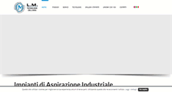 Desktop Screenshot of lmtecnologie.com